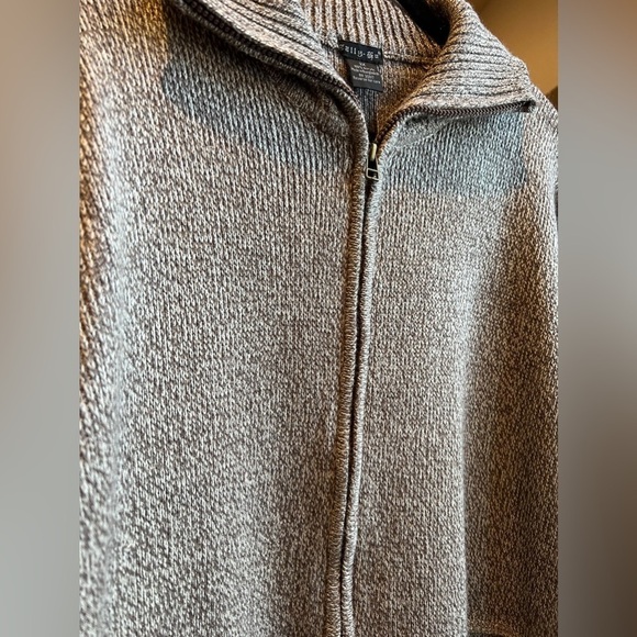 042. Cally Go Full Zipper Cardigan Sweater 2X - Picture 5 of 5